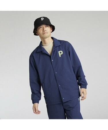 メンズ ゴルフ PC ストレッチコーチ ジャケット