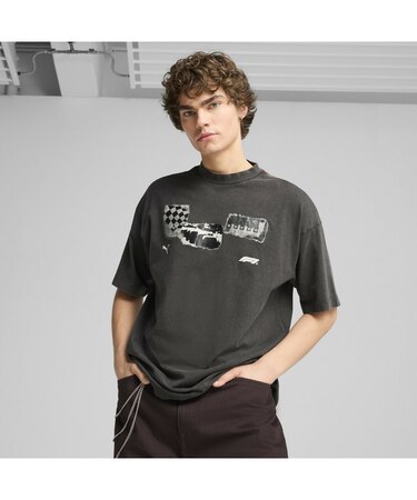 メンズ F1 グラフィック 半袖 Tシャツ