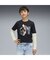 ボーイズ ミッド90S レイヤード 長袖 Tシャツ 120-160cm