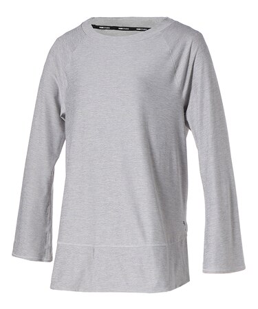 ウィメンズ マタニティ ヨガ スタジオ ベルスリーブ 長袖 Tシャツ