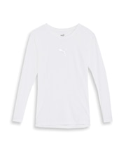 メンズ サッカー リーガ ベースレイヤー クルーネック 長袖 シャツ