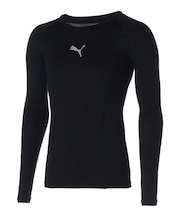 メンズ サッカー リーガ ベースレイヤー クルーネック 長袖 シャツ