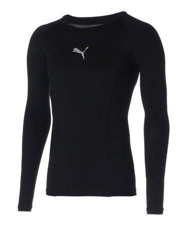 メンズ サッカー リーガ ベースレイヤー クルーネック 長袖 シャツ