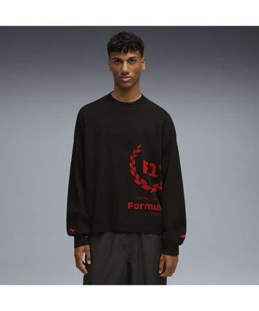 メンズ モータースポーツ F1 ニット クルーネック 75YRS