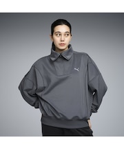 ウィメンズ トレーニング トレイン エッジ ニット ハーフジップ トップ