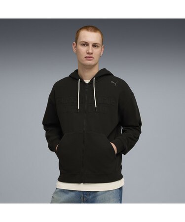 メンズ ポルシェレガシー ライフスタイル ジップ フーデッド ジャケット