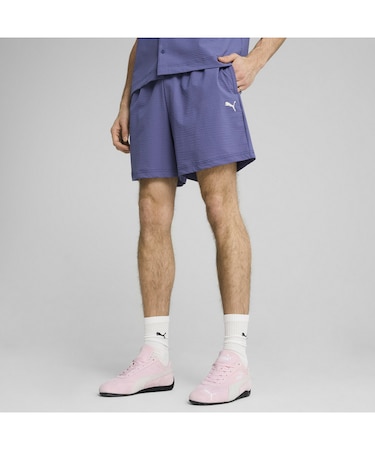 メンズ ワードローブ ESS シアサッカー リラクシー ショーツ