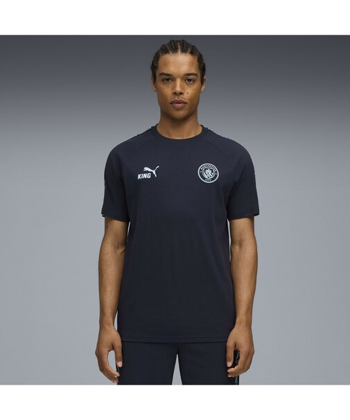 メンズ マンチェスターシティ FC キング 半袖 Tシャツ