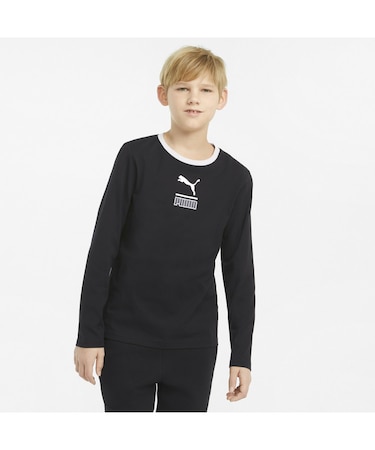 キッズ ボーイズ ALPHA 長袖 Tシャツ