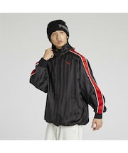 メンズ トレーニング シャドウ ストライプ ウーブン ジャケット