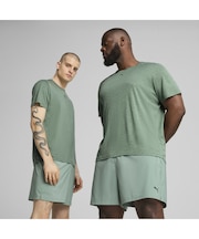 メンズ トレーニング TAD エッセンシャル ヘザー キャット 半袖 Tシャツ