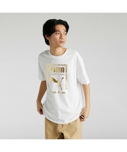 メンズ ESS メタリック グラフィック 半袖 Tシャツ