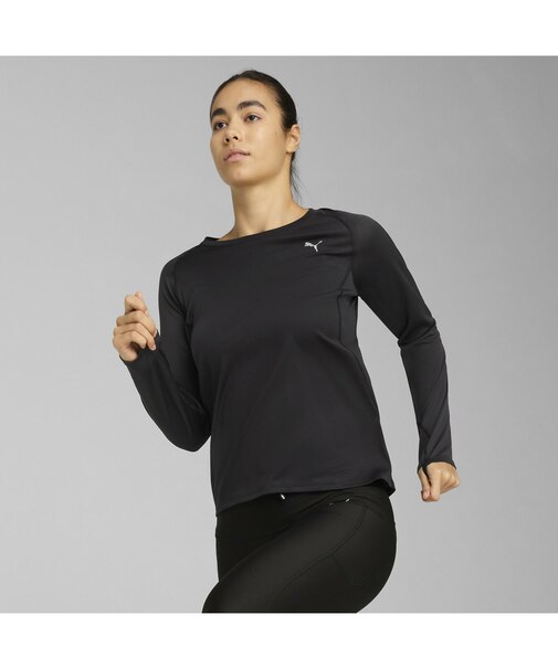 ウィメンズ ランニング ラン ヴェロシティ 長袖 Tシャツ