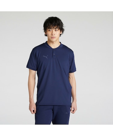 メンズ サッカー PUMAFTBL トラベル 半袖 ポロシャツ