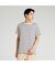 メンズ サマー ストライプ ニット 半袖 Tシャツ