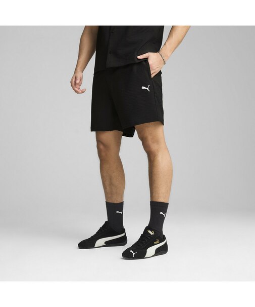 メンズ ワードローブ ESS シアサッカー リラクシー ショーツ