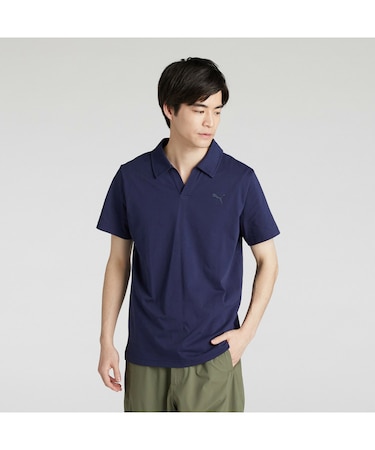 メンズ ベーシック ワンポイント 半袖 ポロシャツ BASIC ONE POINT SS POLO