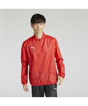 メンズ サッカー チームファイナル ピステ 長袖 ハーフジップ トップス TEAMFINAL PISTE TOP