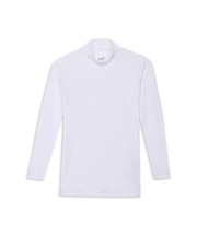 コンプレッション モックネック サッカー 長袖 シャツ