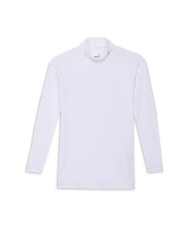 コンプレッション モックネック サッカー 長袖 シャツ