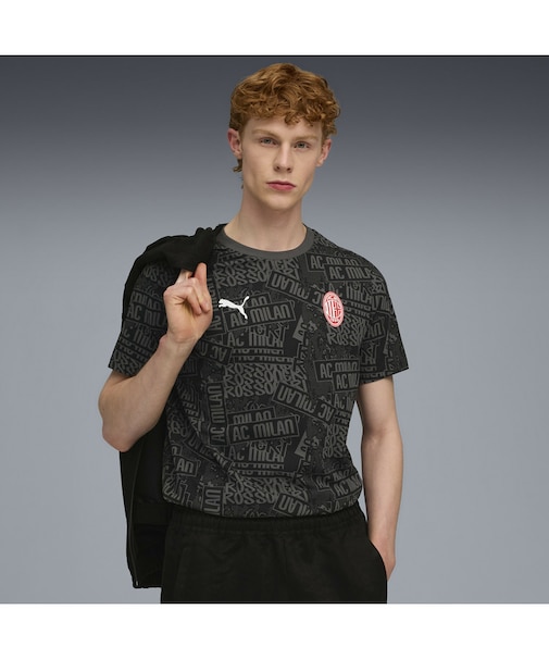 メンズ ACミラン FTBLCULTURE AOP 半袖 Tシャツ