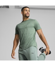 メンズ トレーニング TAD エッセンシャル ヘザー キャット 半袖 Tシャツ