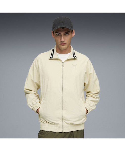 ユニセックス プレミアム ESS リラックスド トラック ジャケット PREMIUM ESS Track Jacket