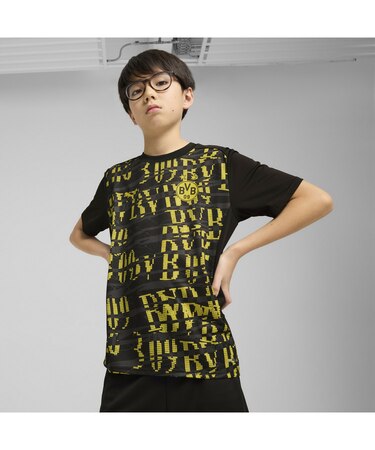 キッズ 2024-25 ドルトムント プレマッチ 半袖 シャツ 116-164cm