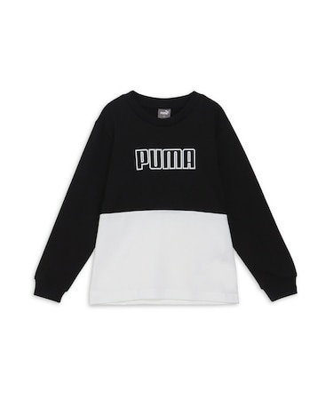 キッズ ボーイズ プーマ パワー MX 長袖 Tシャツ 110-160cm