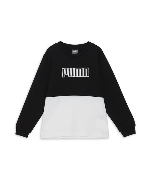 キッズ ボーイズ プーマ パワー MX 長袖 Tシャツ 110-160cm