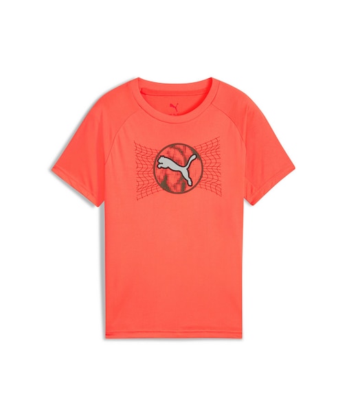 ボーイズ アクティブ スポーツ ポリ 半袖 Tシャツ 120-160cm