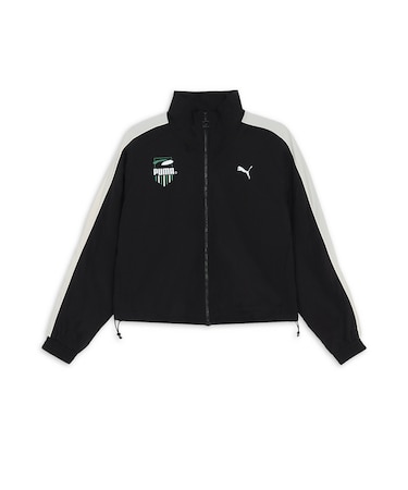ウィメンズ クラシック スケートボード PUMAS T7 ウーブン ジャケット