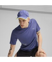 ユニセックス ランナー ショート バイザー 5 パネル キャップ