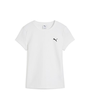 ウィメンズ ワードローブ ESS リブ スリム 半袖 Tシャツ