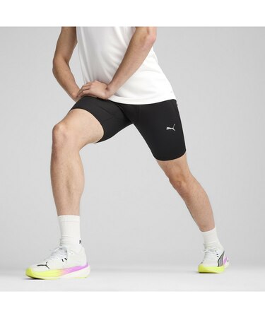 メンズ ランニング ラン ファウンデーション 8インチ タイツ