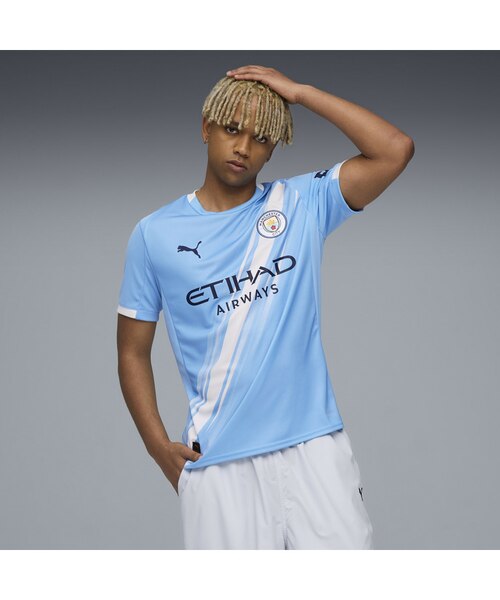 メンズ 2025-26 マンチェスターシティ FC アウェイ レプリカ 半袖