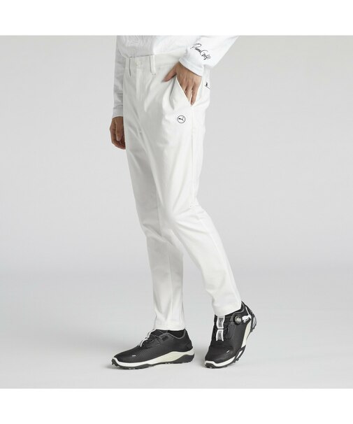 メンズ ゴルフ ハイパー ストレッチ ハウンドトゥース スリム パンツ