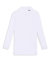 キッズ ボーイズ コンプレッション モックネック 長袖 シャツ 120-160cm