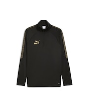 メンズ サッカー キング タッチ クォータジップ トップ
