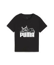 ウィメンズ グラフィック スーパー プーマ スリム ショート 半袖Tシャツ