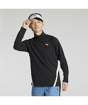 メンズ ゴルフ PF ピーチ スクラム ストレッチ サイド 長袖 シャツ