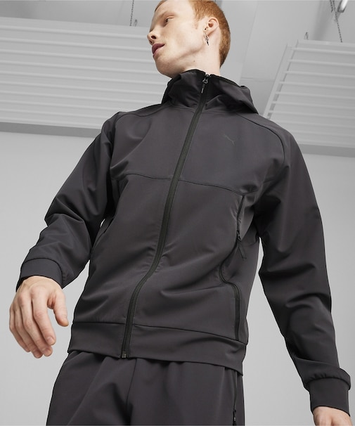 メンズ プーマ テック ウーブン トラックジャケット フーディ