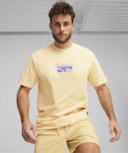 メンズ ハイドレーション グラフィック 半袖 Tシャツ