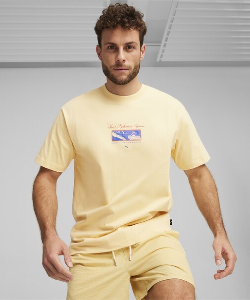 メンズ ハイドレーション グラフィック 半袖 Tシャツ