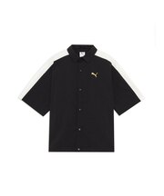 メンズ プライム レトロ T7 ウーブン 半袖 シャツ