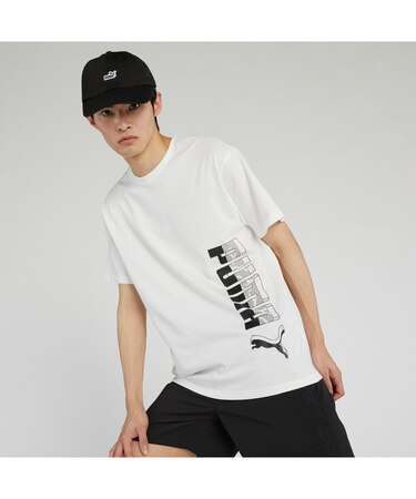 メンズ ESS ロゴ ラブ MX グラフィック 半袖 Tシャツ