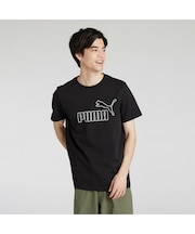 メンズ ESS MX ビッグ NO1 ロゴ 半袖 Tシャツ