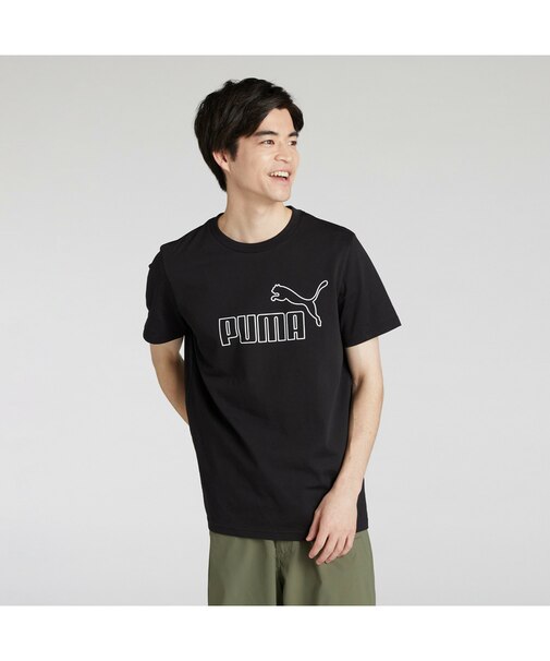 メンズ ESS MX ビッグ NO1 ロゴ 半袖 Tシャツ