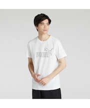 メンズ ESS MX ビッグ NO1 ロゴ 半袖 Tシャツ