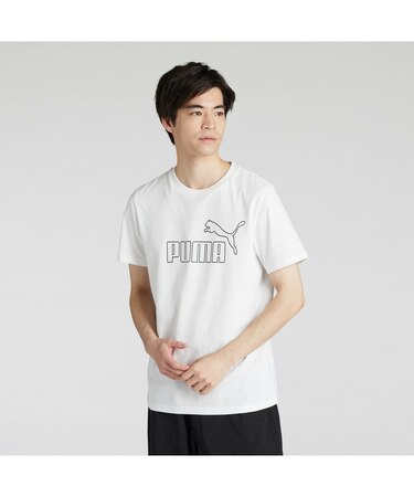 メンズ ESS MX ビッグ NO1 ロゴ 半袖 Tシャツ